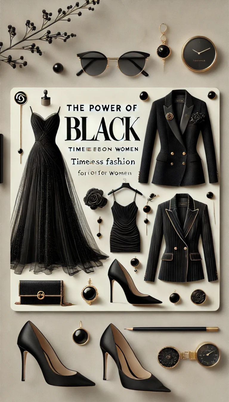 Read more about the article The Power of Black: Timeless Fashion for Women